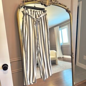 American Eagle outfitters Striped paperboy pants